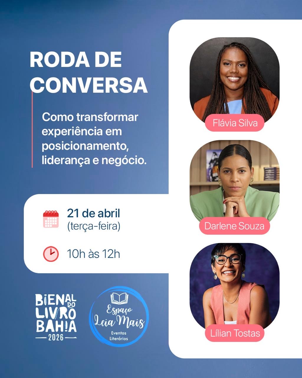 Bienal do Livro de Salvador debate estratégias para mulheres que desejam transformar décadas de experiência em novos negócios – Namidia News