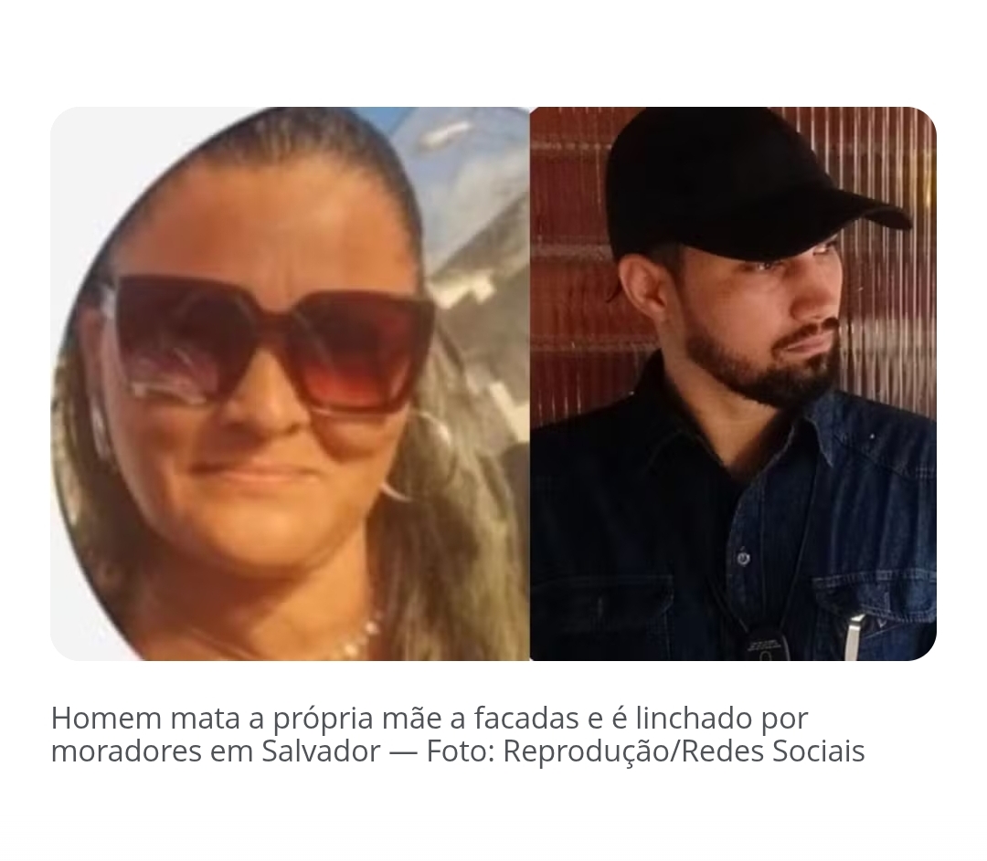 Homem mata a própria mãe a facadas e é linchado por moradores em Salvador – Namidia News